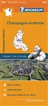 Champagne-Ardenne France Travel & Road map. This regional map of Champagne-Ardenne at a scale of 1:200,000 will provide you with an extensive coverage of primary, secondary and scenic routes for this French region. In addition to Michelin's clear and accu