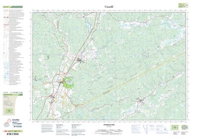 011E03 - SHUBENACADIE - Topographic Map