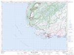 011O11 - PORT AUX BASQUES - Topographic Map
