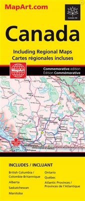 Canada Travel & Road Map. This Canada map is a must-have for anyone traveling in Canada. A great map for travelling in Canada. Folded maps have been the trusted standard for years, offering unbeatable accuracy and reliability at a great price. Detailed in