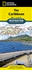 National Geographic Caribbean Destination Map. The front side of the map details the eastern Caribbean and includes beautiful photographs and helpful information on each of the island destinations. The Dominican Republic, Haiti, Puerto Rico, Trinidad and