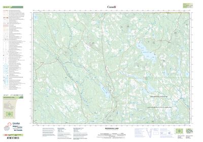 021G07 - MCDOUGALL LAKE - Topographic Map