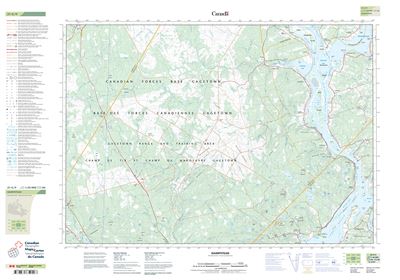 021G09 - HAMPSTEAD - Topographic Map