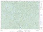 021M12 - LAC SAINT-HENRI - Topographic Map