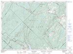 021N11 - SAINT-HONORE - Topographic Map