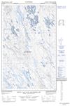 023A01E - PETIT LAC AUX SAUTERELLES - Topographic Map