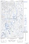 023A01W - PETIT LAC AUX SAUTERELLES - Topographic Map