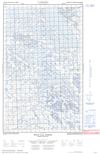 023A11E - PETIT LAC JOSEPH - Topographic Map