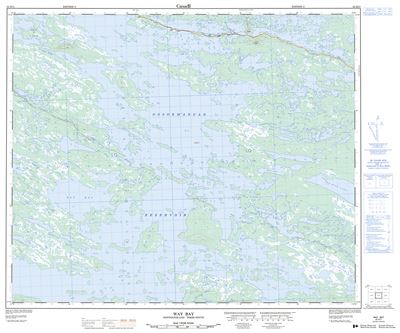 023H11 - WAY BAY - Topographic Map