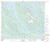 023H13 - SIMS LAKE - Topographic Map