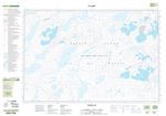 027B08 - DAMMED LAKE - Topographic Map