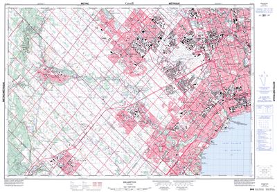 030M12 - BRAMPTON - Topographic Map