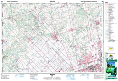 030M13 - BOLTON - Topographic Map