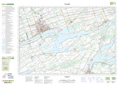 031C03 - BELLEVILLE - Topographic Map