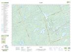 031C14 - BON ECHO - Topographic Map
