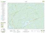 031E07 - KAWAGAMA LAKE - Topographic Map