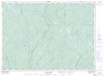 031K05 - LAC DU PINCEAU - Topographic Map