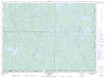 031N03 - LAC NICHCOTEA - Topographic Map