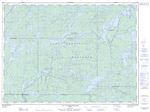 031N05 - LAC CAWASACHOUANE - Topographic Map