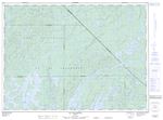 031N10 - LAC BOUCHETTE - Topographic Map