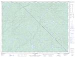 031O10 - LAC PEABODY - Topographic Map