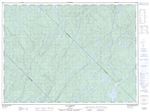 031O11 - LAC NASIGON - Topographic Map