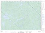 031O12 - LAC DES AUGUSTINES - Topographic Map