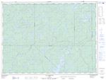 031O13 - LAC ECHOUANI - Topographic Map