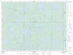 032B04 - LAC CHOISEUL - Topographic Map