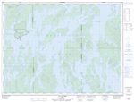 032B10 - LAC DUCHET - Topographic Map