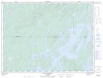 032B11 - BAIE PLAMONDON - Topographic Map