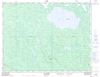 032E16 - LAC GRASSET - Topographic Map