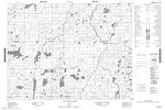 032F01 - LAC DE LA LIGNE - Topographic Map