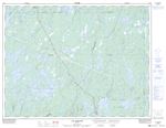 032G09 - LAC BOISVERT - Topographic Map