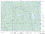 032H03 - LAC D'ANVILLE - Topographic Map