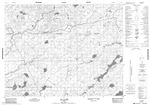 032J02 - LAC CLAIRE - Topographic Map