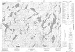 032J05 - LAC CAPICHIGAMAU - Topographic Map