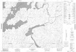 032K02 - LAC PONCHEVILLE - Topographic Map