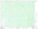 032K06 - LAC CHABINOCHE - Topographic Map