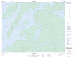 032K15 - LAC EVANS - Topographic Map