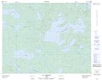 032K16 - LAC THEODAT - Topographic Map