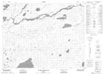 032N03 - RIVIERE OUASOUAGAMI - Topographic Map