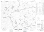 032N08 - LAC DE LA SICOTIERE - Topographic Map