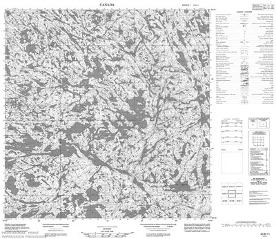 035B11 - LAC VEILLON - Topographic Map