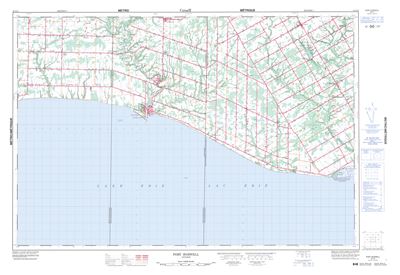 040I10 - PORT BURWELL - Topographic Map