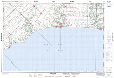 040I11 - PORT STANLEY - Topographic Map