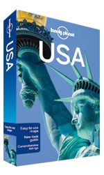 USA Travel Guide lonely Planet.  Coverage includes: Planning chapters, New York, New Jersey, Pennsylvania, New England, Washington, DC & the Capital Region, The South, Florida, Great Lakes, Great Plains, Texas, Rocky Mountains and the Southwest.