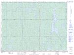 041O06 - WENEBEGON LAKE - Topographic Map