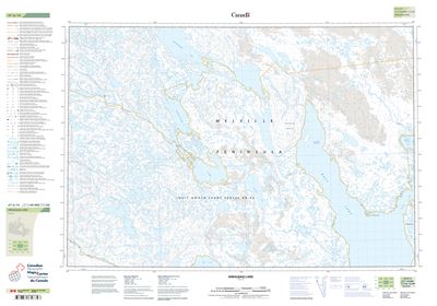 047A14 - AIRALIJAQ LAKE - Topographic Map