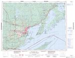 052A - THUNDER BAY - Topographic Map